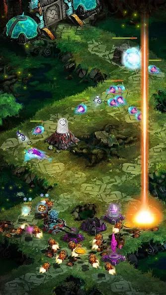 Ancient Planet Tower Defense [MOD: безлимитные ресурсы и открыты все уровни] Screenshot 3