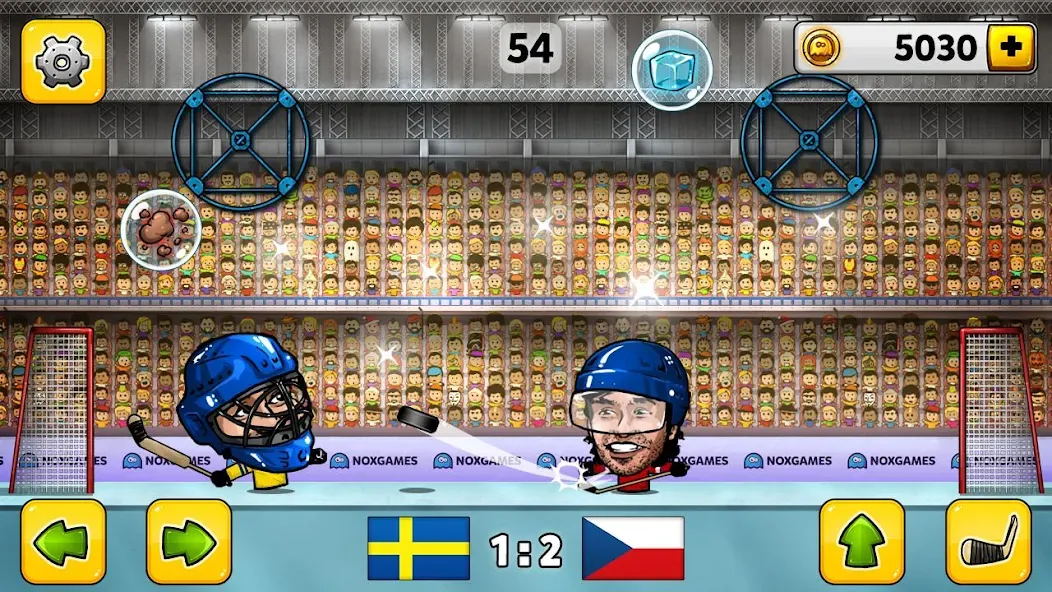 Puppet Hockey: Pond Head [MOD: разблокированы все персонажи и уровни] Screenshot 1