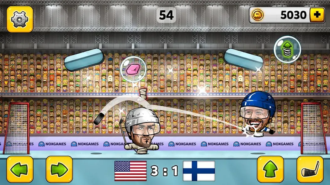 Puppet Hockey: Pond Head [MOD: разблокированы все персонажи и уровни] Screenshot 2