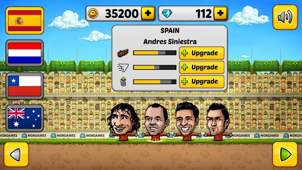 Puppet Soccer - Football [MOD: безлимитные монеты и открытые команды] Screenshot 5