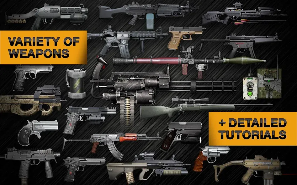 Weaphones™ Gun Sim Vol1 Armory [MOD: все оружие и без рекламы] Screenshot 5