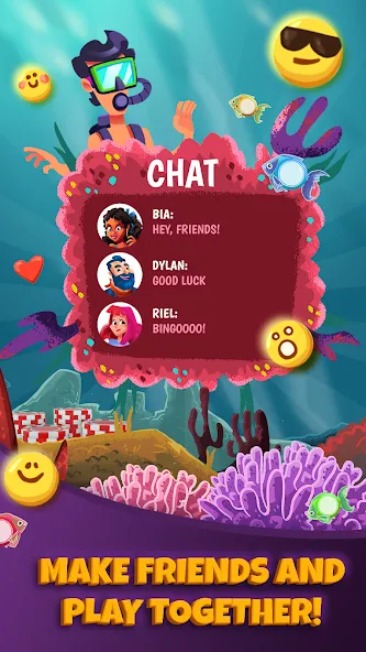 Praia Bingo: Slot &amp; Casino [MOD: безлимитные монеты и джекпоты] Screenshot 3