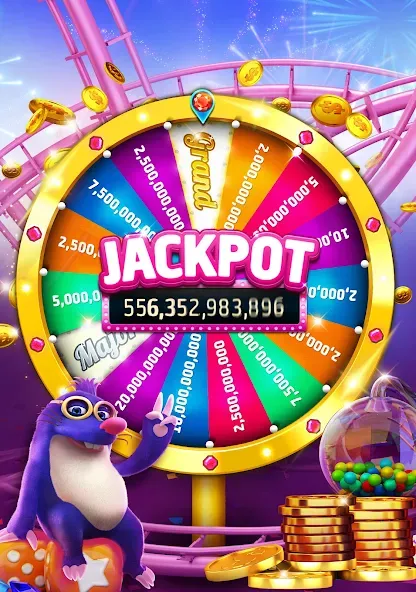 Slotomania™ Slots Casino Games [MOD: безлимитные монеты и бесплатные вращения] Screenshot 3
