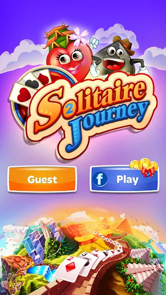 Solitaire Journey [MOD: без рекламы и бесконечные подсказки] Screenshot 5