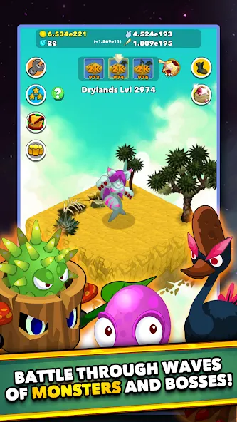 Clicker Heroes - Idle RPG [MOD: безлимитные деньги и урон] Screenshot 3