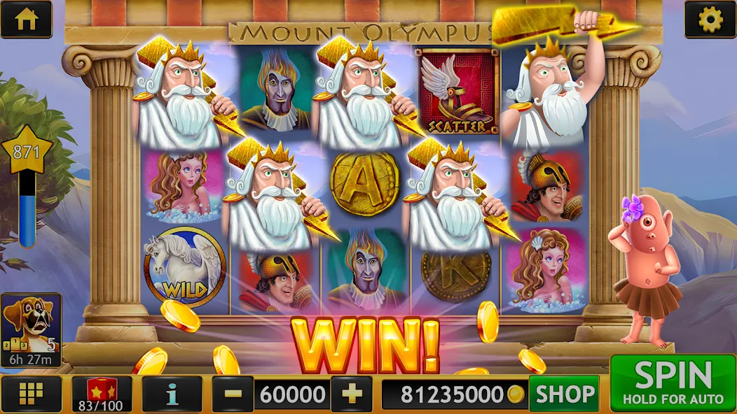 Vegas Slots Galaxy [MOD: безлимитные монеты и бонусы] Screenshot 1
