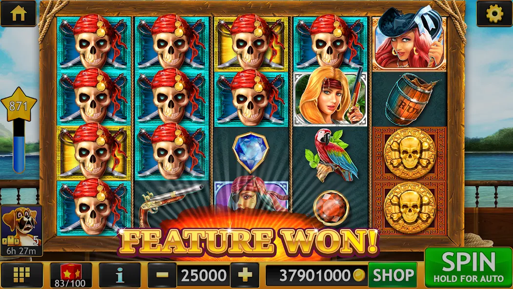 Vegas Slots Galaxy [MOD: безлимитные монеты и бонусы] Screenshot 5