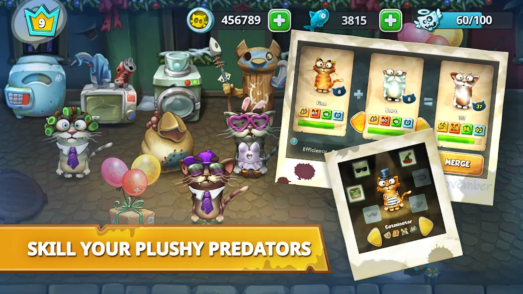Cats Empire: Kitten simulation [MOD: бесконечные монеты и ресурсы] Screenshot 2
