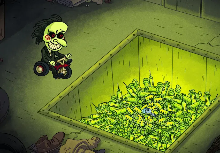 Troll Face Quest: Horror [MOD: безлимитные подсказки и открыты все уровни] Screenshot 3