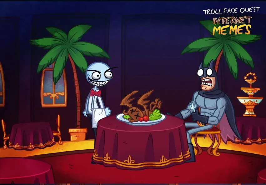 Troll Face Quest Internet Meme [MOD: безлимитные подсказки и открыты все уровни] Screenshot 4