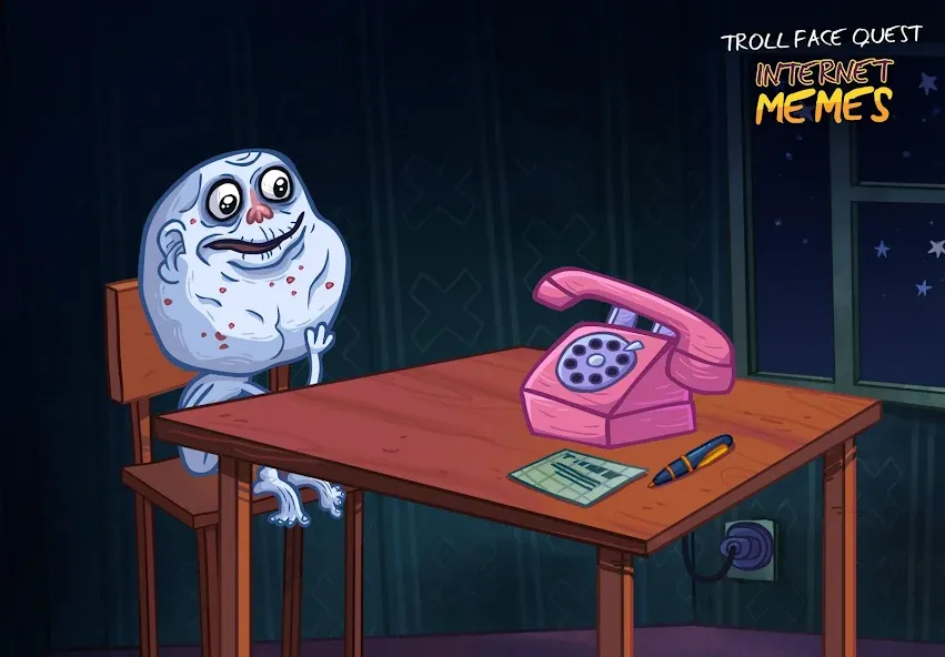 Troll Face Quest Internet Meme [MOD: безлимитные подсказки и открыты все уровни] Screenshot 5