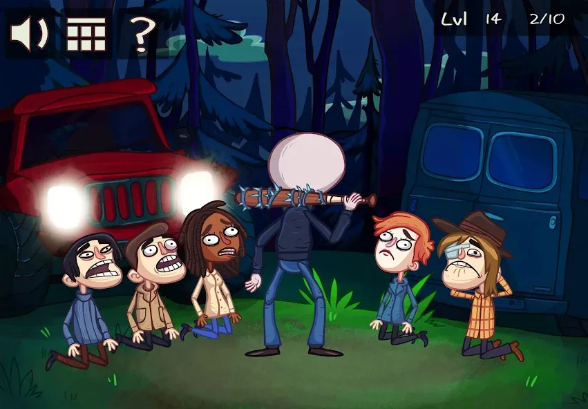 Troll Face Quest: TV Shows [MOD: безлимитные подсказки и открыты все уровни] Screenshot 1