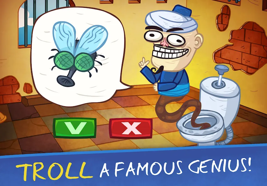 Troll Face Quest: VideoGames 2 [MOD: открыты все уровни и подсказки] Screenshot 1