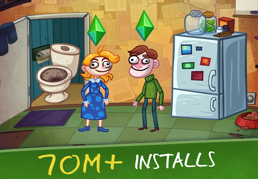 Troll Face Quest: VideoGames 2 [MOD: открыты все уровни и подсказки] Screenshot 5