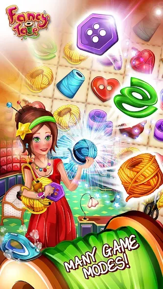 Fancy Tale:Fashion Puzzle Game [MOD: безлимитные монеты и все наряды] Screenshot 2