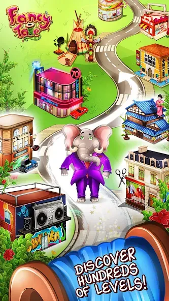 Fancy Tale:Fashion Puzzle Game [MOD: безлимитные монеты и все наряды] Screenshot 4