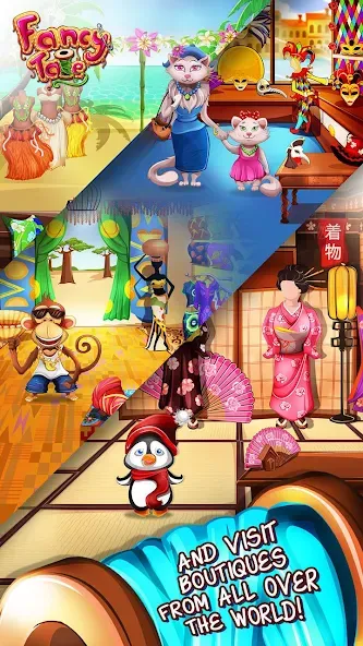 Fancy Tale:Fashion Puzzle Game [MOD: безлимитные монеты и все наряды] Screenshot 5