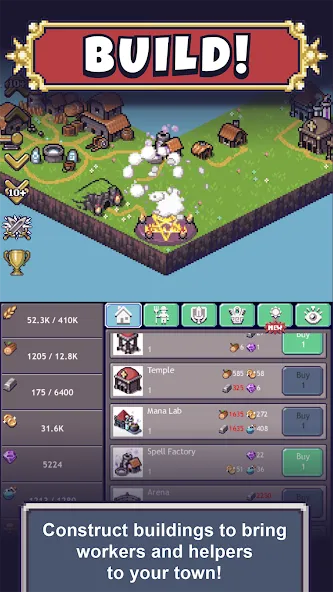 Cave Heroes:Idle Dungeon RPG [MOD: безлимитные ресурсы и усиленные герои] Screenshot 5