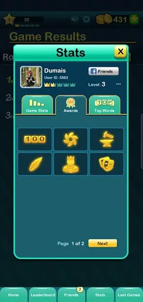 Word Battle [MOD: безлимитные подсказки и жизни] Screenshot 3