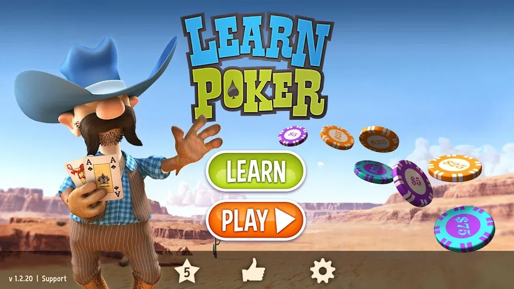 Learn Poker - How to Play [MOD: разблокированы все уроки и функции] Screenshot 1