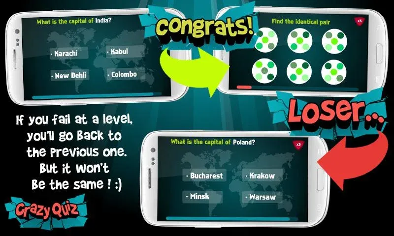 Crazy Quiz [MOD: безлимитные подсказки и открыты все категории] Screenshot 4