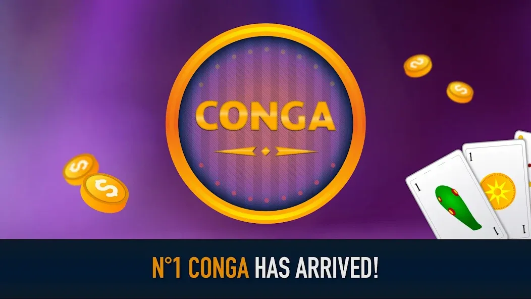 Conga [MOD: безлимитные монеты и все уровни] Screenshot 1