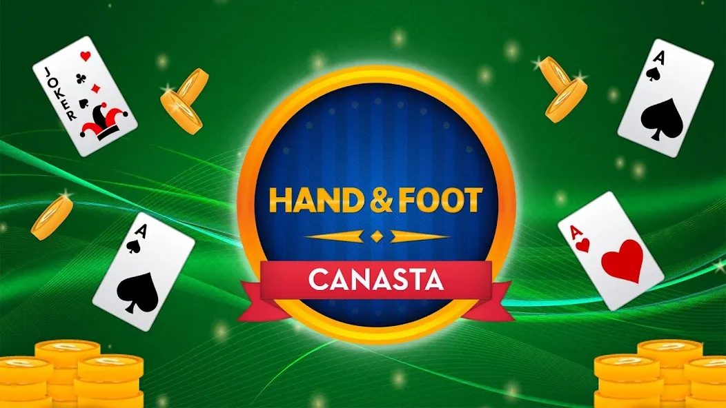 Hand and Foot Canasta [MOD: безлимитные монеты и все уровни] Screenshot 1