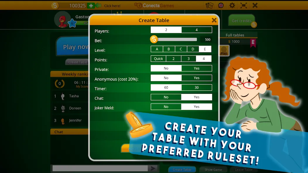 Hand and Foot Canasta [MOD: безлимитные монеты и все уровни] Screenshot 3