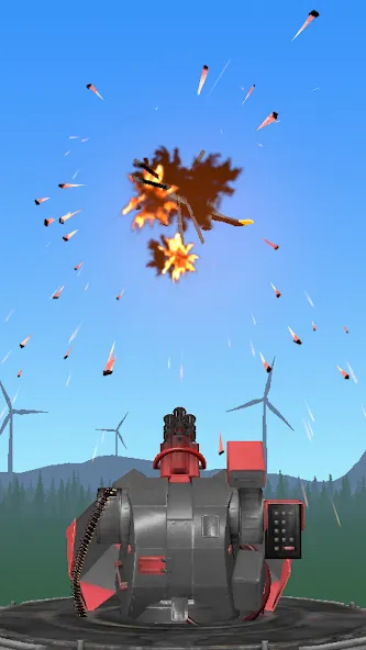Air Defense: Airplane Shooting [MOD: безлимитные деньги и патроны] Screenshot 4