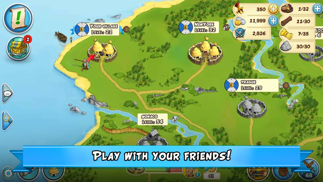 Asterix and Friends [MOD: безлимитные ресурсы и ускоренное строительство] Screenshot 4