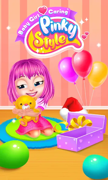 Baby Girl Caring Pinky Style [MOD: открыты все наряды и аксессуары] Screenshot 4