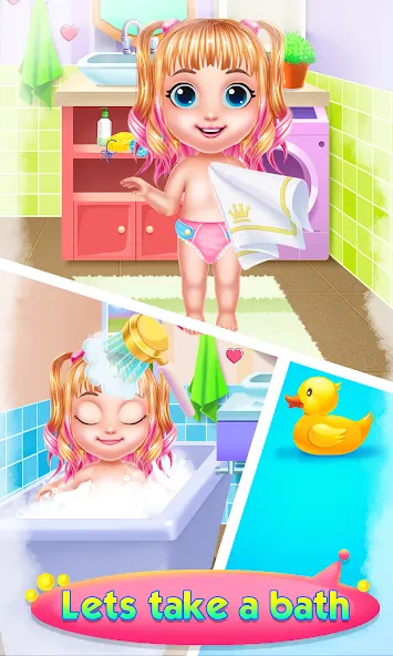 Baby Girl Caring Pinky Style [MOD: открыты все наряды и аксессуары] Screenshot 5