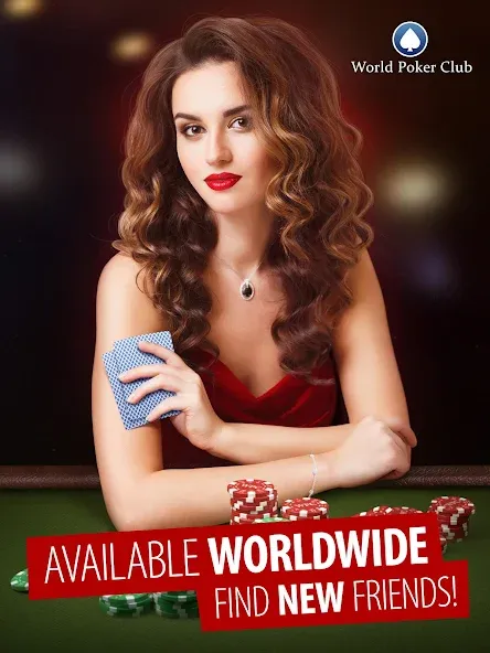 Poker Games: World Poker Club [MOD: безлимитные фишки и открыты все столы] Screenshot 1