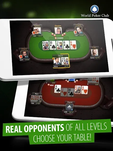 Poker Games: World Poker Club [MOD: безлимитные фишки и открыты все столы] Screenshot 5