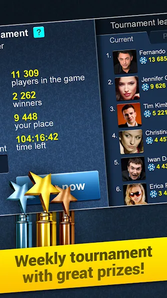 Poker Arena: texas holdem game [MOD: безлимитные фишки и открыты все столы] Screenshot 3