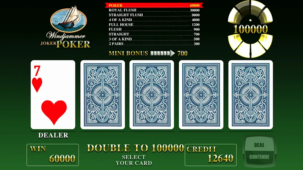 Windjammer Poker [MOD: безлимитные фишки и все столы открыты] Screenshot 1