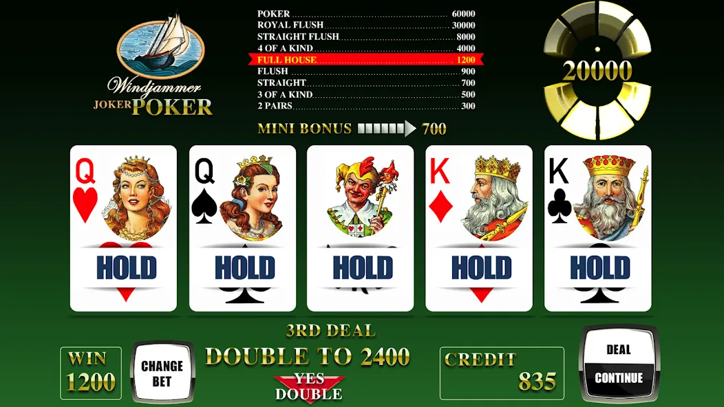 Windjammer Poker [MOD: безлимитные фишки и все столы открыты] Screenshot 2