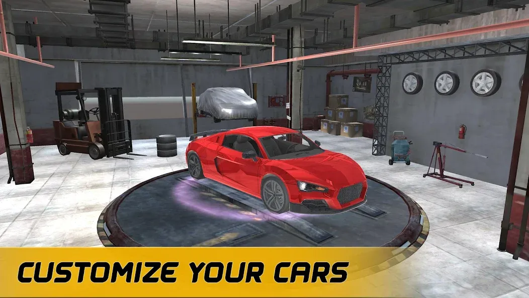 American Muscle Car Racing [MOD: безлимитные деньги и все машины открыты] Screenshot 2