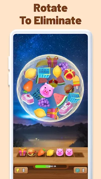 Match Triple Ball [MOD: без рекламы и много монет] Screenshot 3