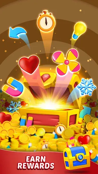 Triple Find - Match Triple 3D [MOD: безлимитные подсказки и открыты уровни] Screenshot 3