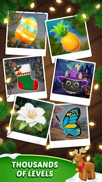 Triple Find - Match Triple 3D [MOD: безлимитные подсказки и открыты уровни] Screenshot 5
