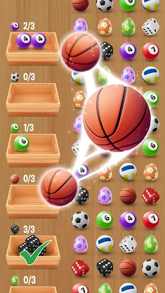 Match Triple 3D: Matching Tile [MOD: безлимитные монеты и подсказки] Screenshot 3