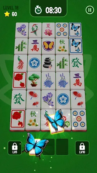Mahjong 3D Matching Puzzle [MOD: без рекламы и подсказки без ограничений] Screenshot 1