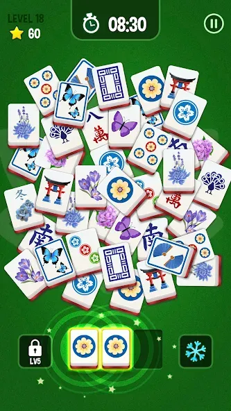 Mahjong 3D Matching Puzzle [MOD: без рекламы и подсказки без ограничений] Screenshot 4