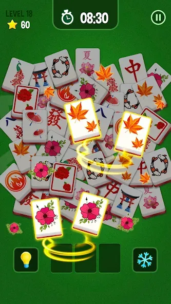 Mahjong 3D Matching Puzzle [MOD: без рекламы и подсказки без ограничений] Screenshot 5