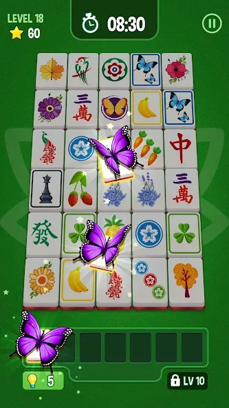 Mahjong Triple 3D -Tile Match [MOD: безлимитные подсказки и бустеры] Screenshot 1