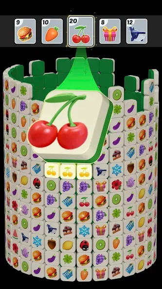 Tile Triple 3D [MOD: без рекламы и бесконечные подсказки] Screenshot 2