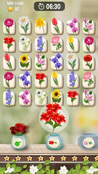 Zen Blossom [MOD: бесконечные подсказки и бустеры] Screenshot 1