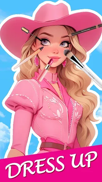 Doll Makeover: dress up games [MOD: безлимитные монеты и все наряды] Screenshot 1