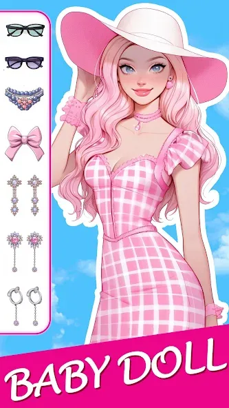Doll Makeover: dress up games [MOD: безлимитные монеты и все наряды] Screenshot 2